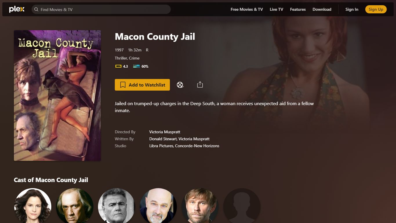 Macon County Jail (1997) - Plex